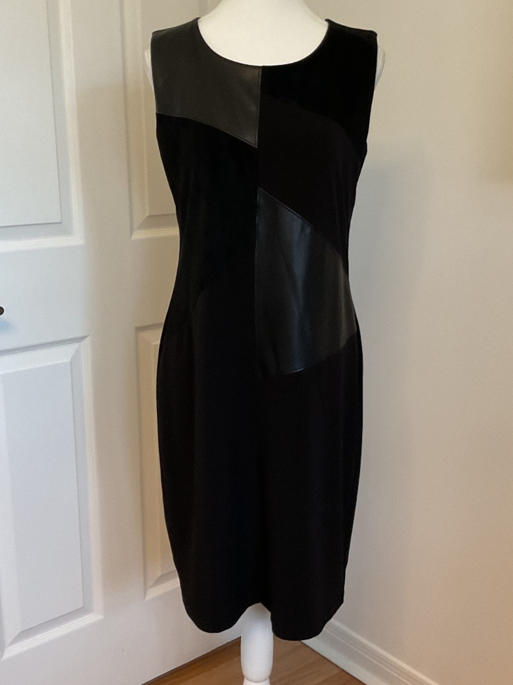 💐NWOT💐 Calvin Klein Mixed Media Patchwork Dress - size 10